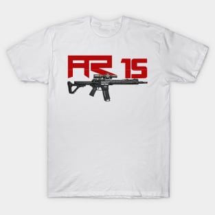 AR 15 in 5.56 and 16inch T-Shirt